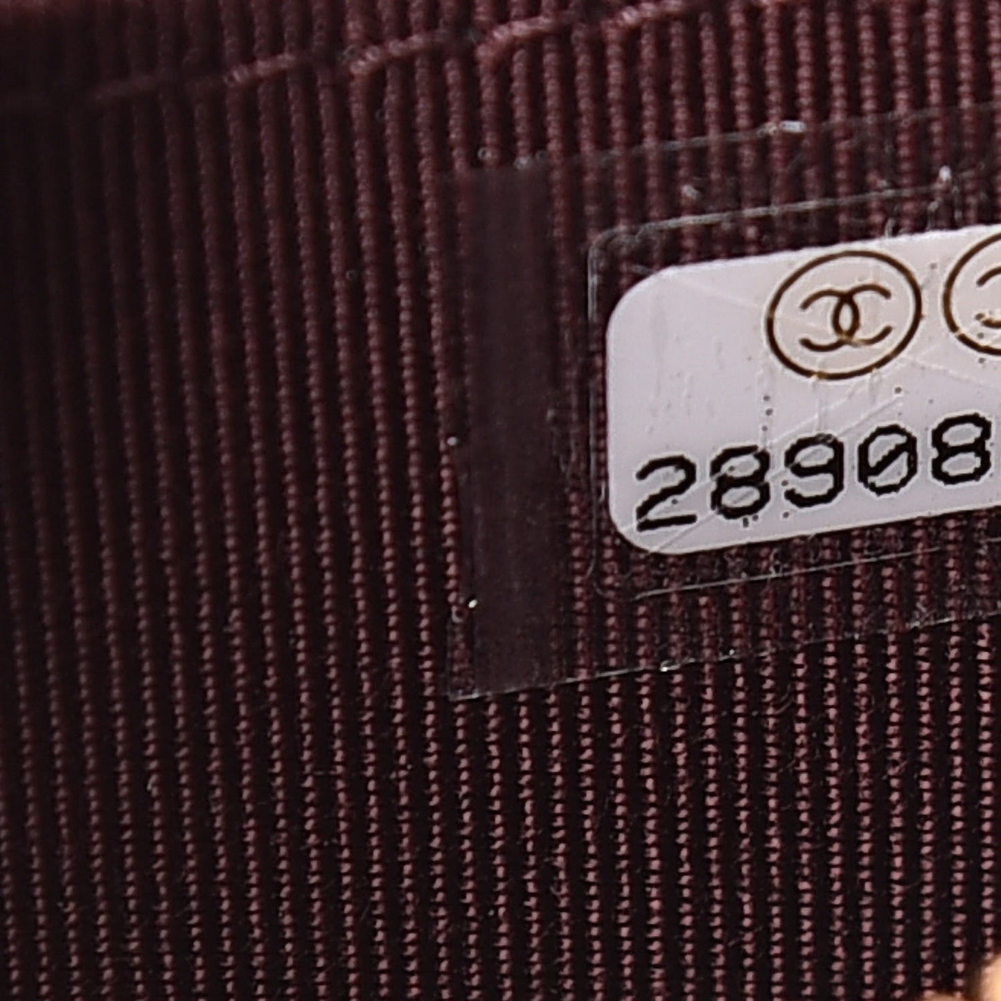 Caviar Quilted Zip Coin Purse Black
