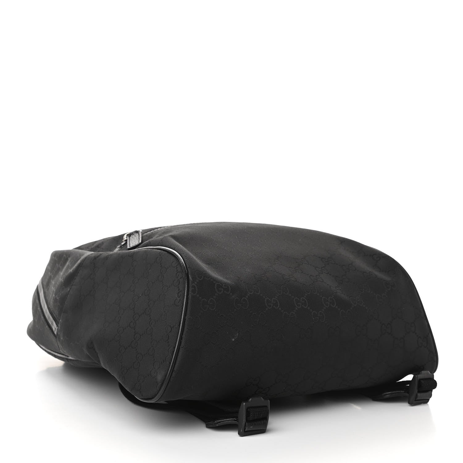 Gucci Nylon Monogram Slim Backpack Black 4 of 11