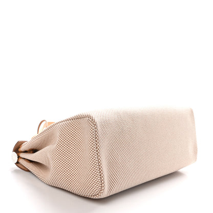 Hermes Vache Hunter Criss Viking Herbag Zip Retourne 31 PM Ecru Beige Naturel 5 of 11