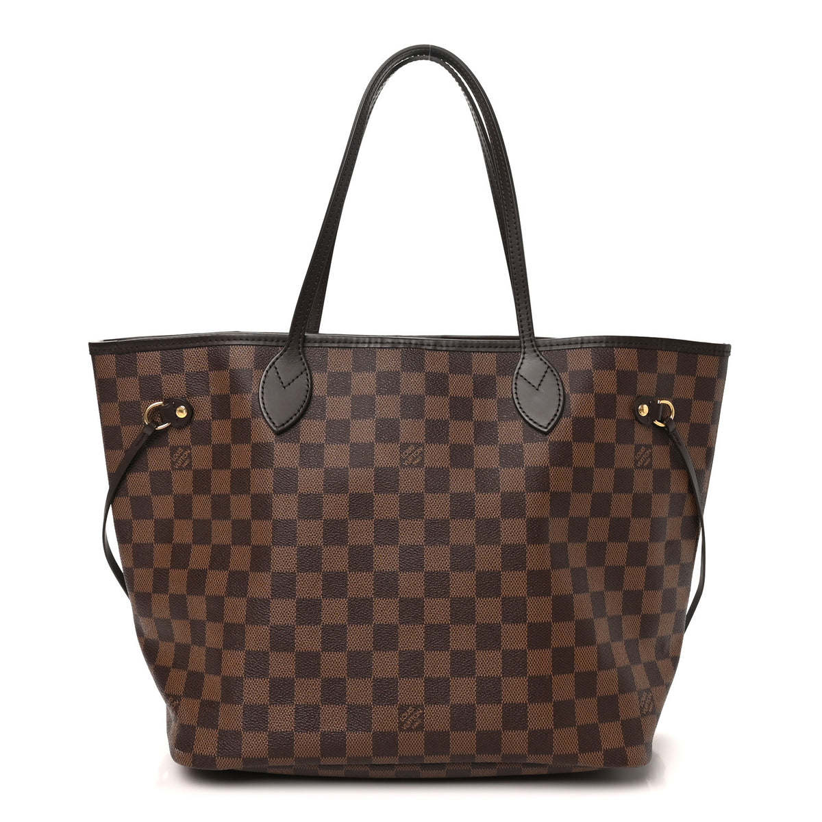 Damier Ebene Neo Neverfull MM Rose Ballerine