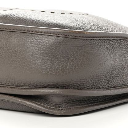 Hermes Taurillon Clemence Evelyne III PM Etain 10 of 18