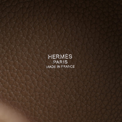 Hermes Taurillon Clemence Picotin Lock 18 PM Etoupe 6 of 11