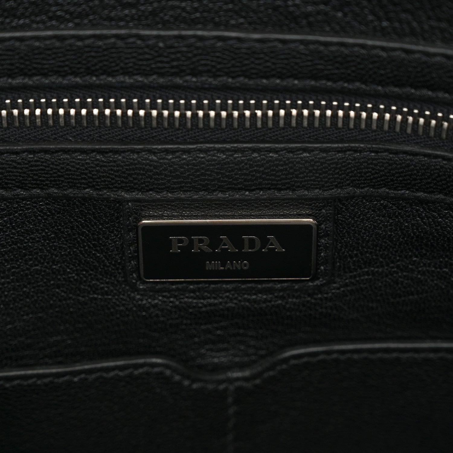 Prada Saffiano Travel Briefcase Cacao 6 of 10