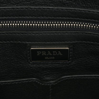 Prada Saffiano Travel Briefcase Cacao 6 of 10