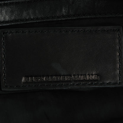Alexander Wang Washed Lambskin Brenda Chain Black 6 of 7