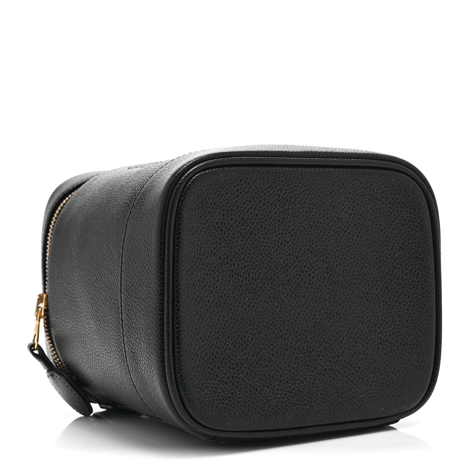 Chanel Caviar Vanity Cosmetic Case Black 4 of 11