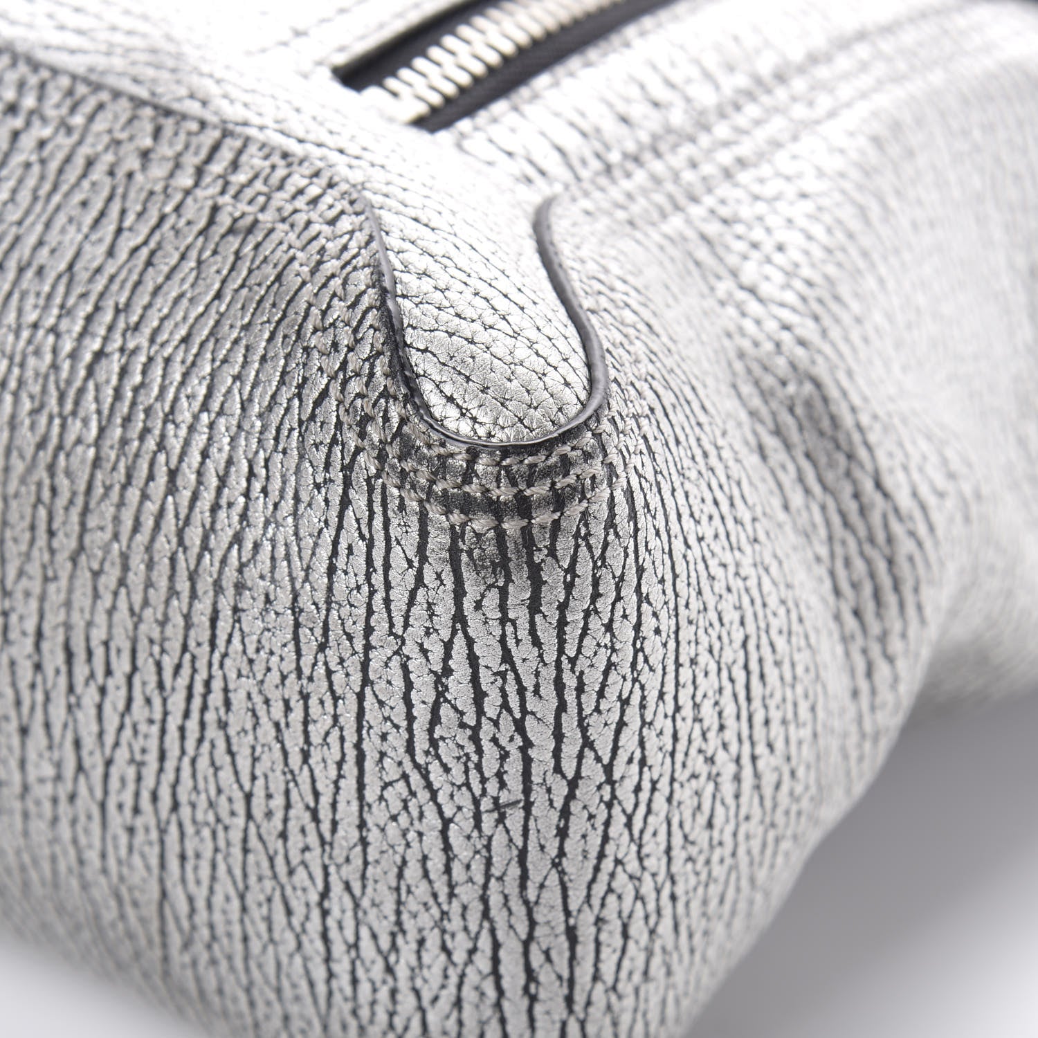 3.1 Phillip Lim 3.1 Textured Calfskin Medium Pashli Satchel Silver 10 of 16