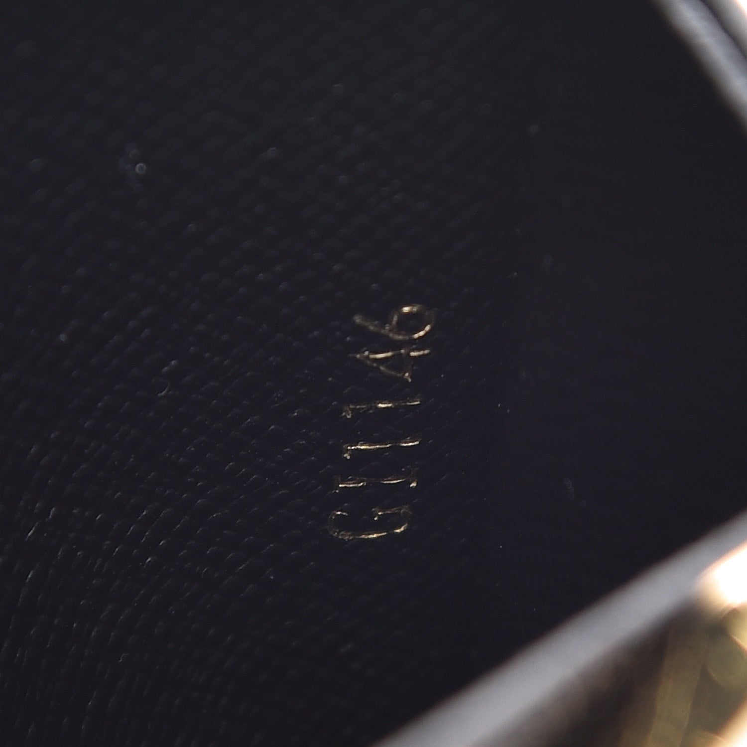 Louis Vuitton Monogram Calfskin Kimono Card Holder Black 7 of 9