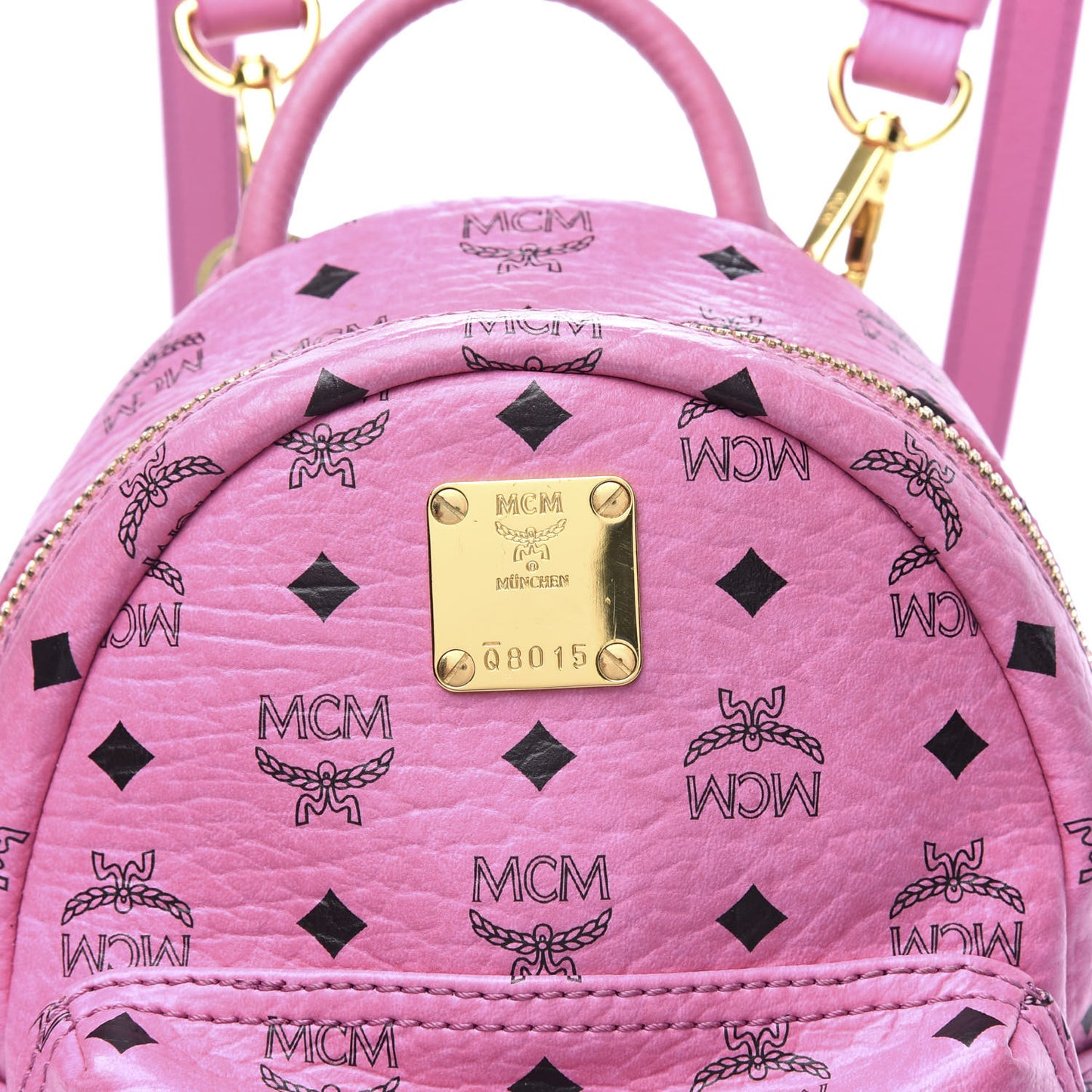 Visetos Side Stud Mini Stark Backpack Pink