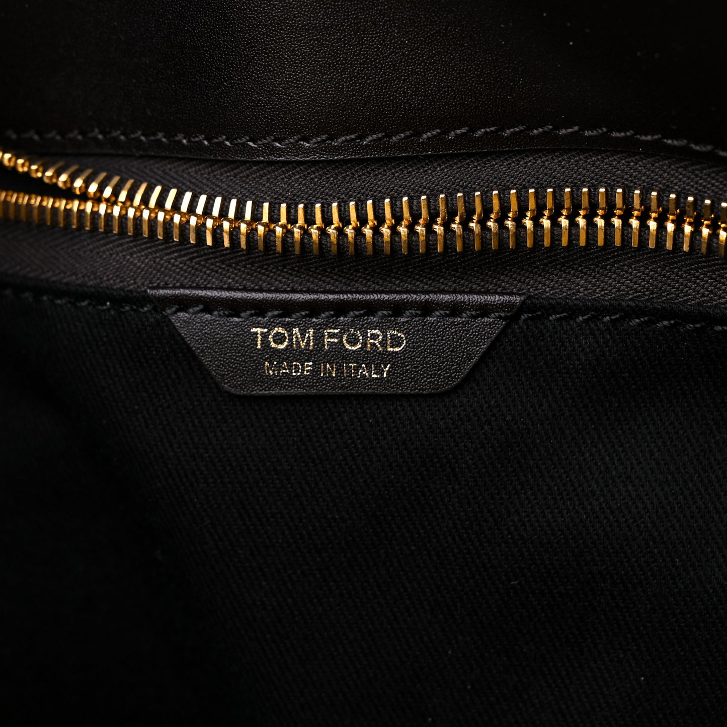 Velvet Calfskin Tote Bag Black