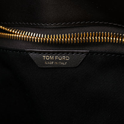 Tom Ford Velvet Calfskin Tote Bag Black 6 of 10