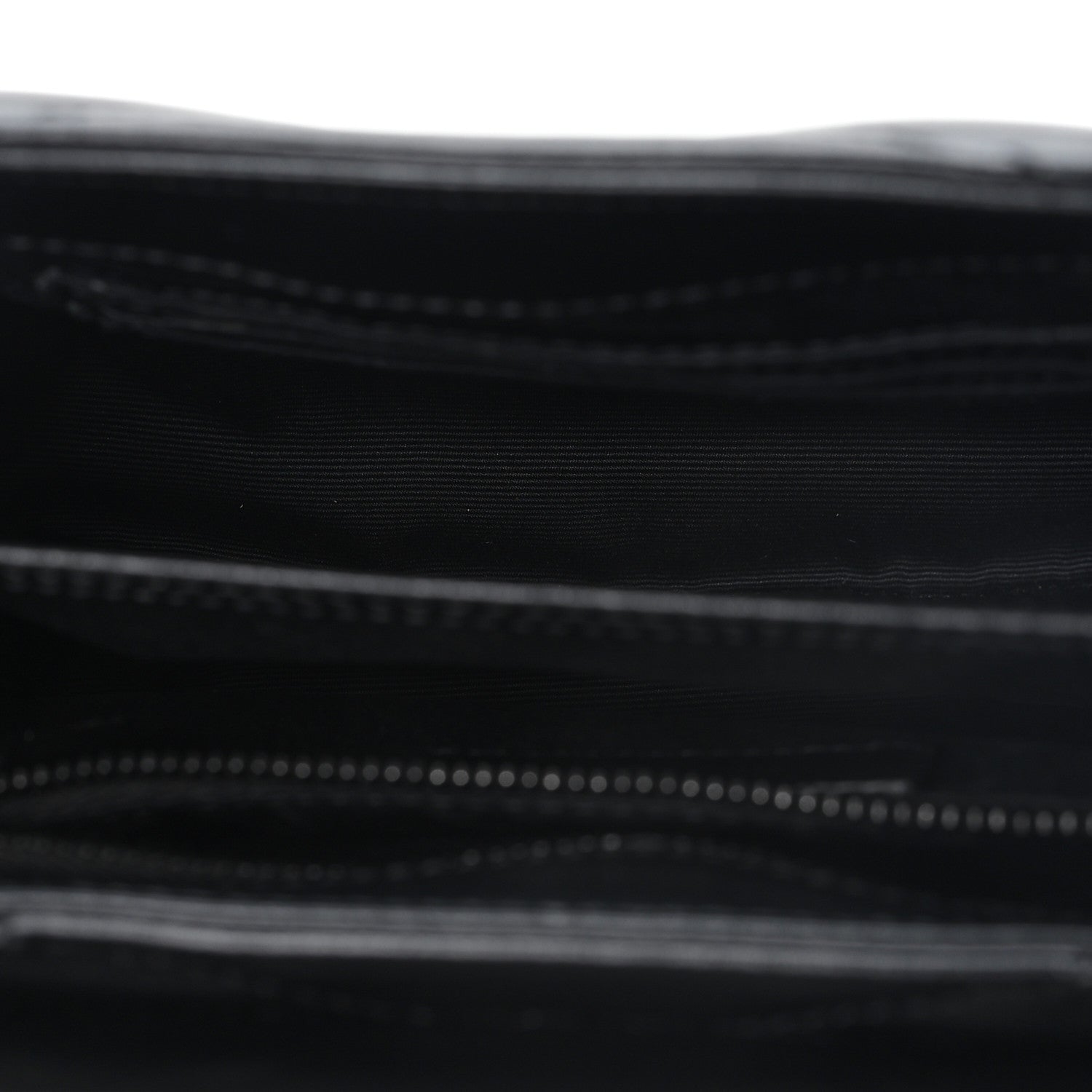 Saint Laurent Calfskin Y Quilted Monogram Monochrome Toy Loulou Crossbody Bag Black Black 5 of 11