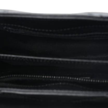 Saint Laurent Calfskin Y Quilted Monogram Monochrome Toy Loulou Crossbody Bag Black Black 5 of 11