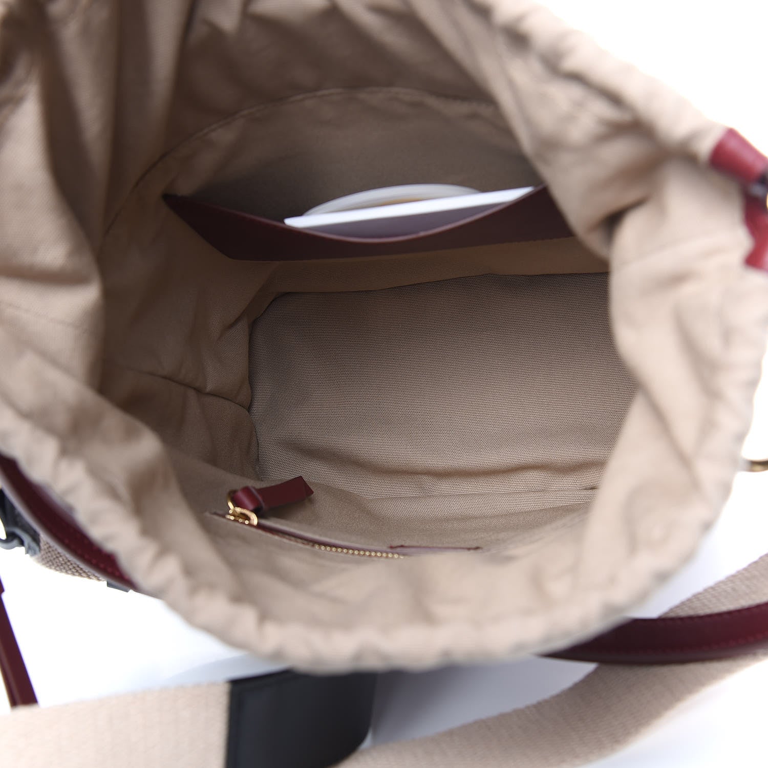 Chloe Smooth Calfskin Medium Roy Bucket Bag Plum Purple 6 of 11
