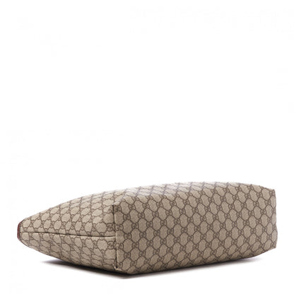 Gucci GG Plus Monogram Medium Signature Web Loop Tote Brown 3 of 8