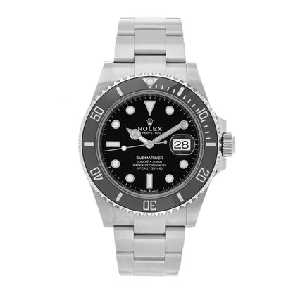 Rolex Stainless Steel 41mm Oyster Perpetual Submariner Date Watch Black 126610LN 1 of 4