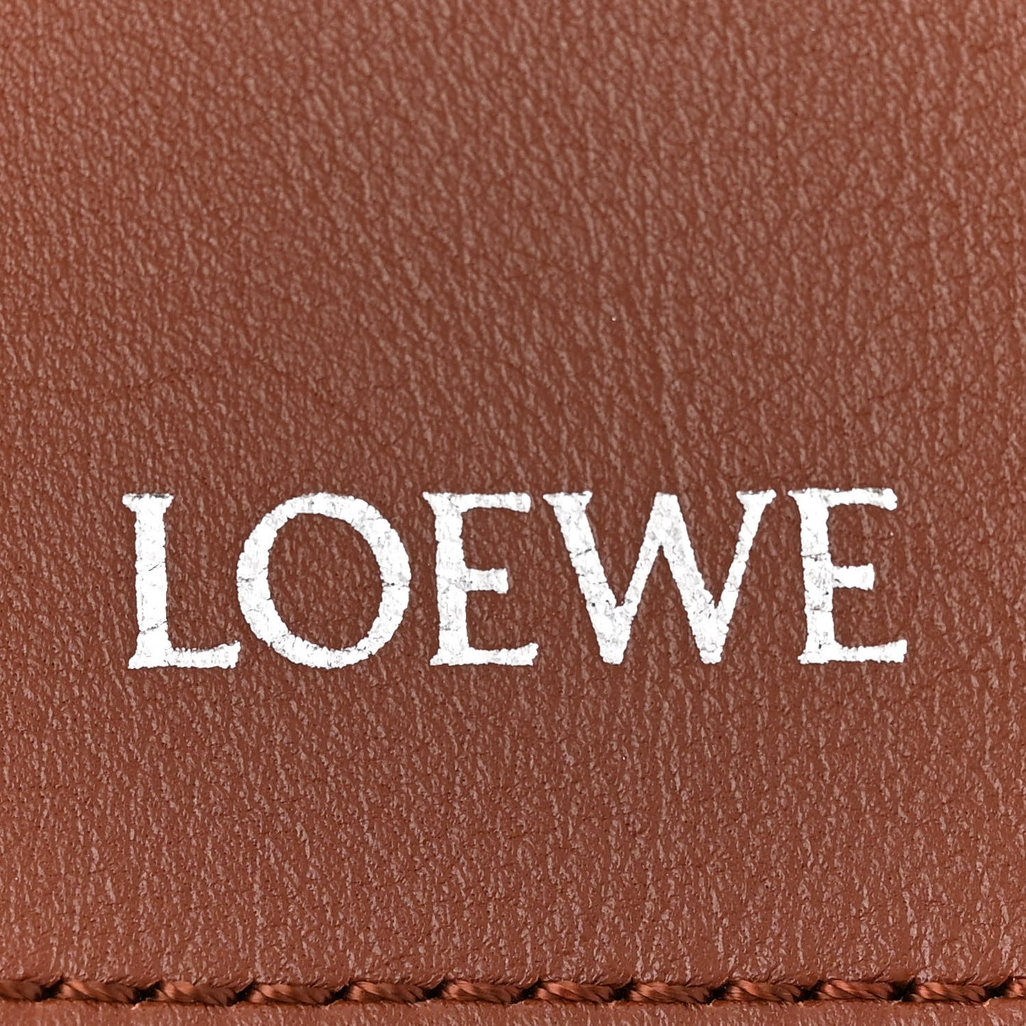 Shiny Supple Calfskin Flamenco Satchel Brownie