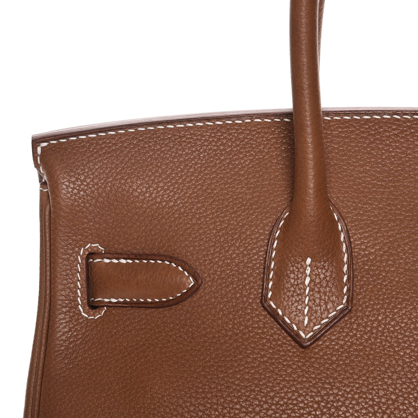 Natural Barenia Faubourg Birkin 30 Fauve
