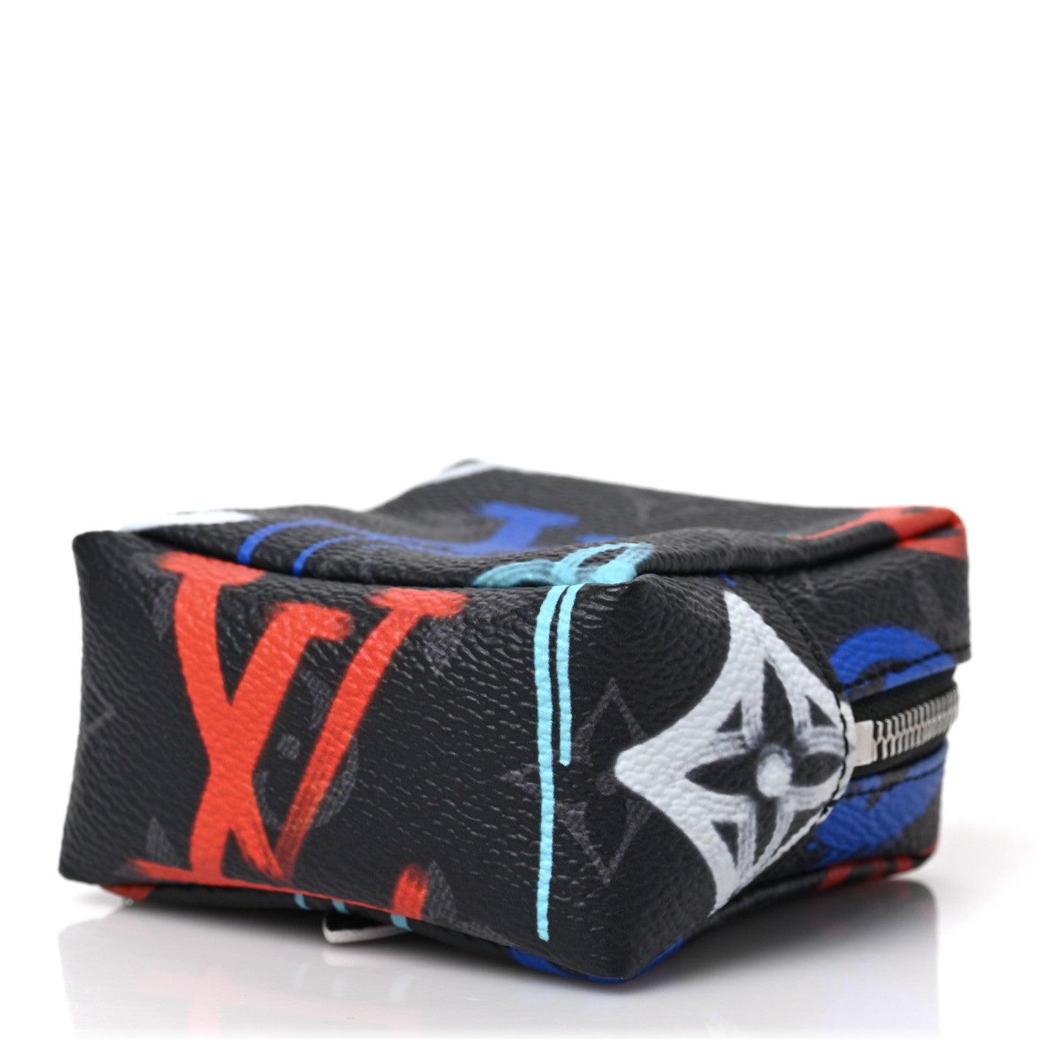 Louis Vuitton Monogram Eclipse LV Graffiti Squared Pouch Bag Charm Multicolor 7 of 7