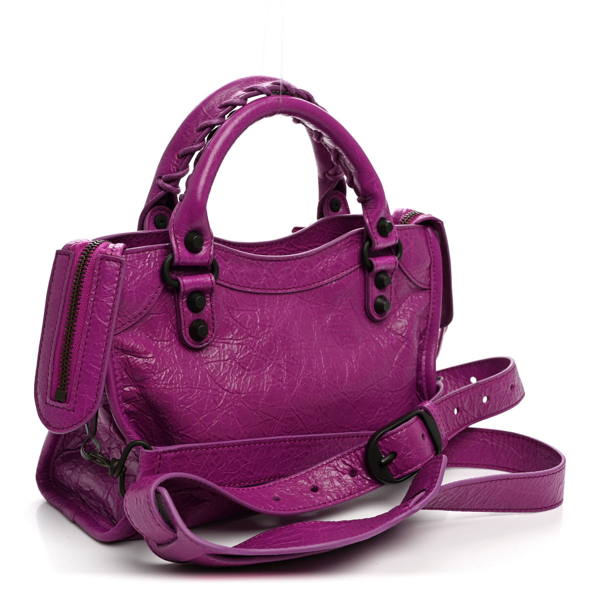 Balenciaga Agneau Arena Classic Hardware Mini Le City Azalee 4 of 11