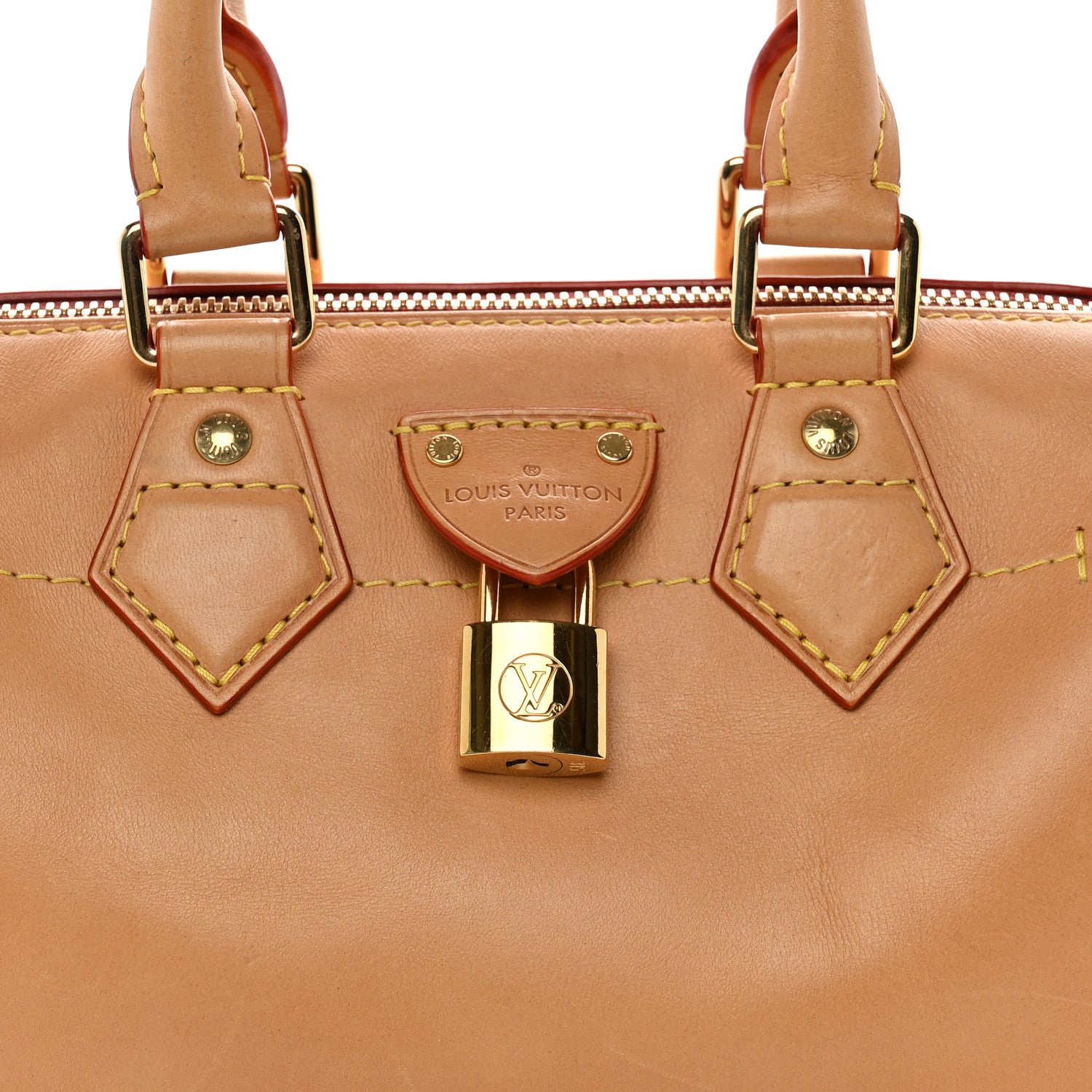 Louis Vuitton Vachetta Monogram Speedy BB 8 of 10