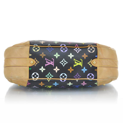 Louis Vuitton Monogram Multicolor Greta Black 5 of 9