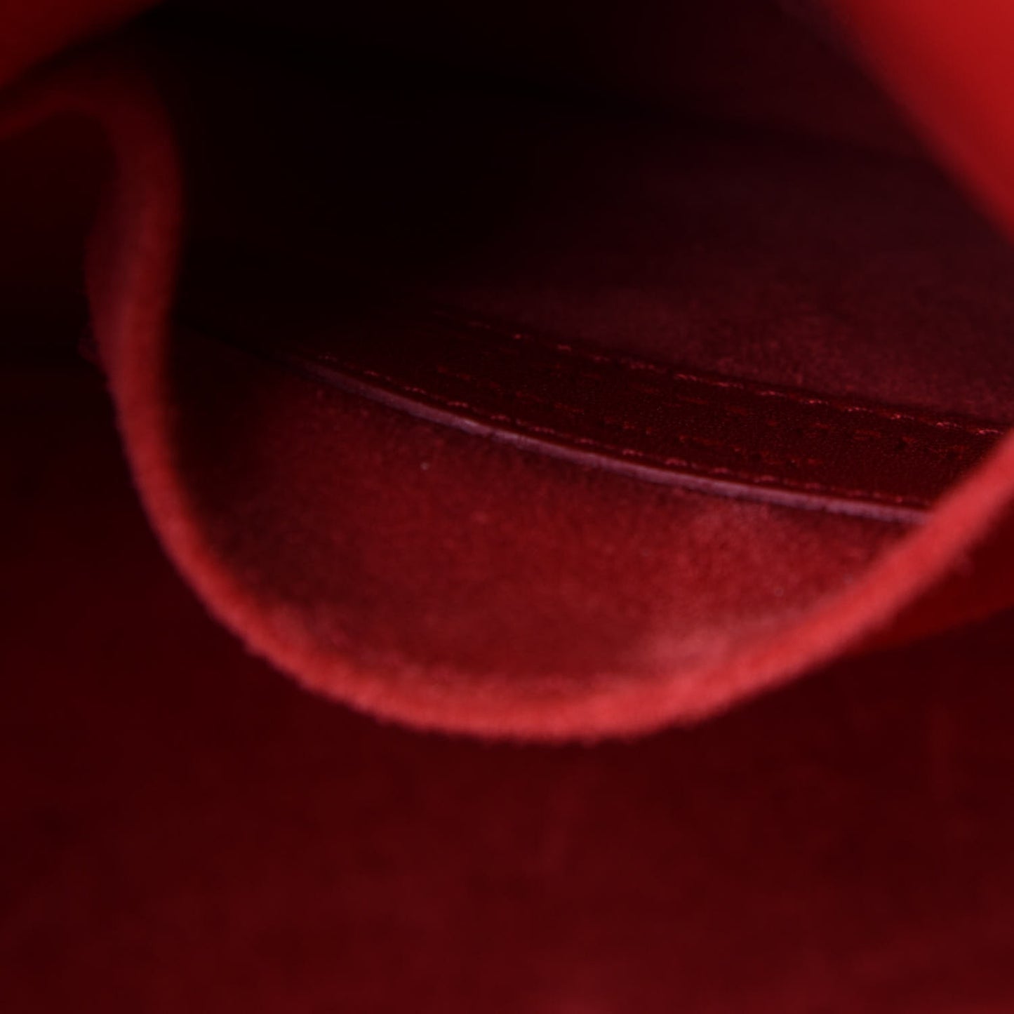 Calfskin Nano Sac De Jour Lipstick Red
