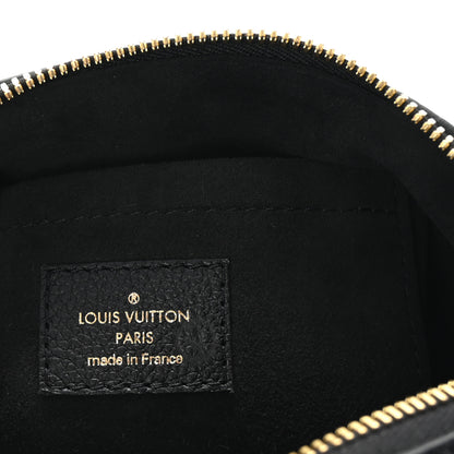 Louis Vuitton Empreinte Monogram Giant Speedy Bandouliere 20 Black 6 of 9