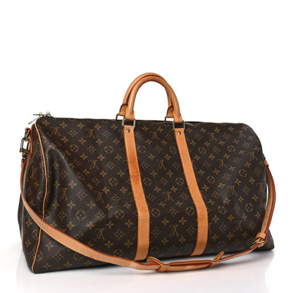 Louis Vuitton Monogram Keepall Bandouliere 55 2 of 11