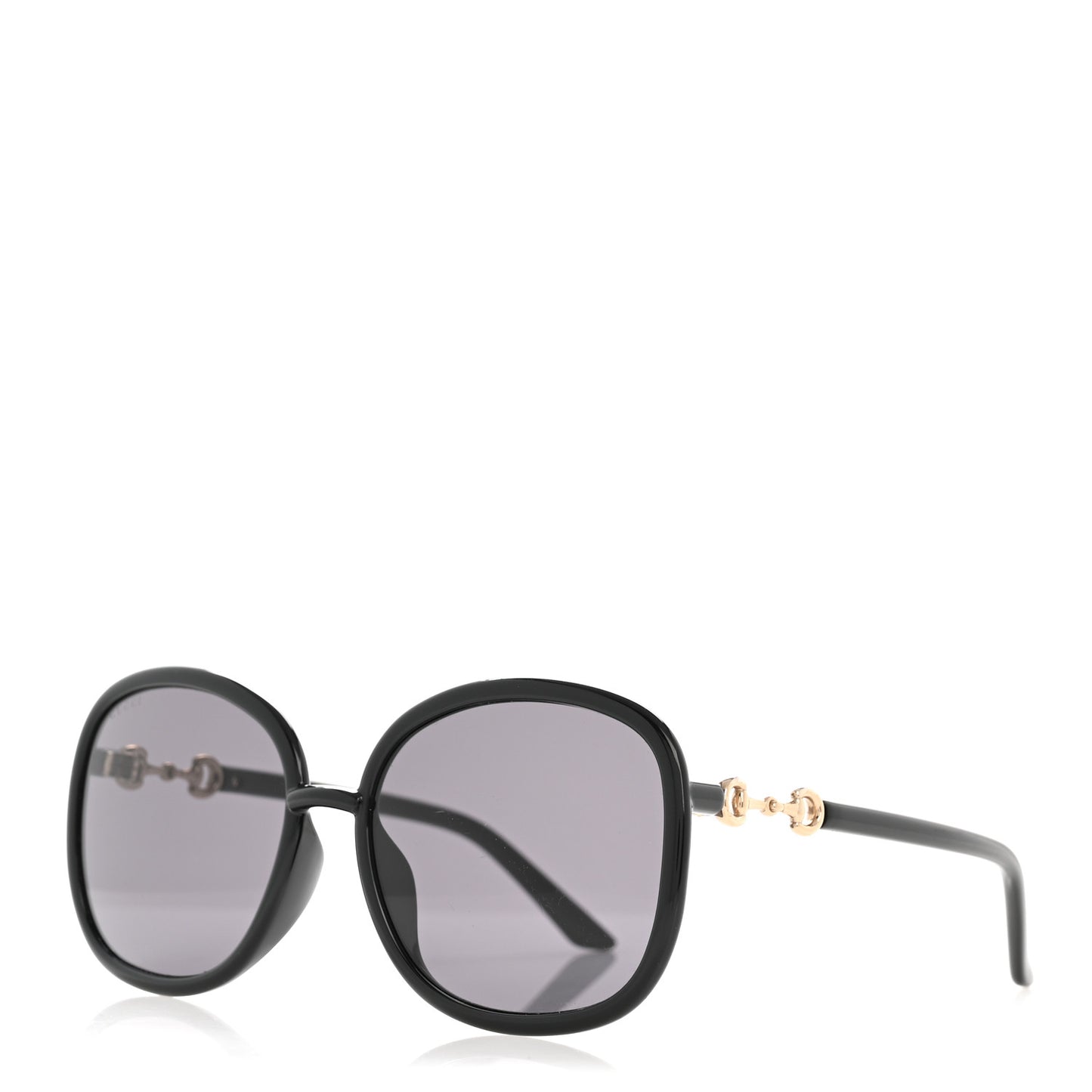 Horsebit Square Frame Sunglasses GG0890S Black
