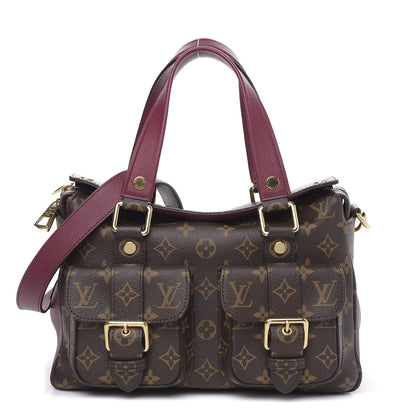 Louis Vuitton Monogram Manhattan NM Raisin 1 of 9