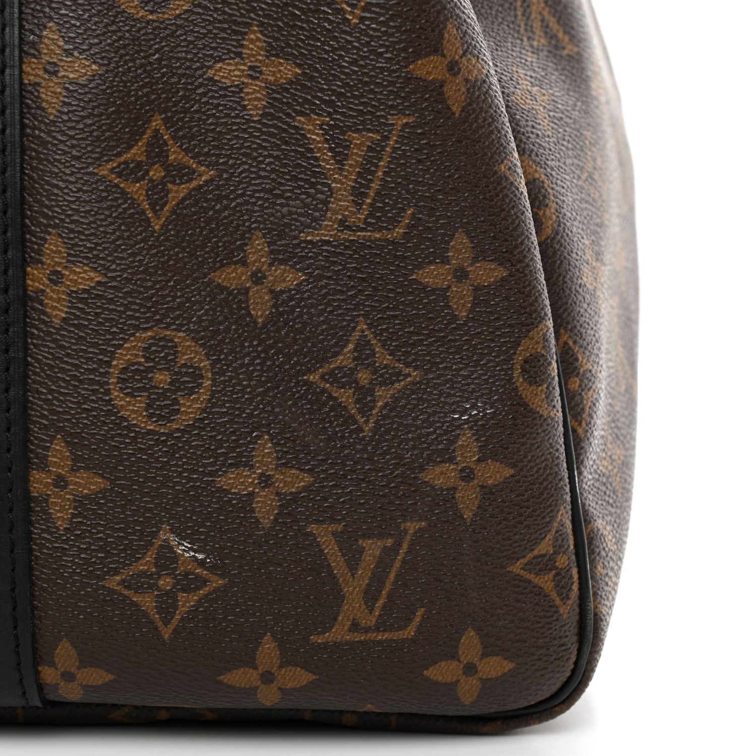 Louis Vuitton Monogram Macassar Keepall Bandouliere 55 11 of 13