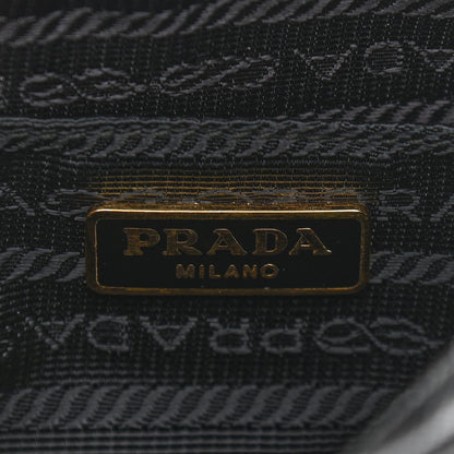 Prada Saffiano Mini Camera Crossbody Bag Black 5 of 10
