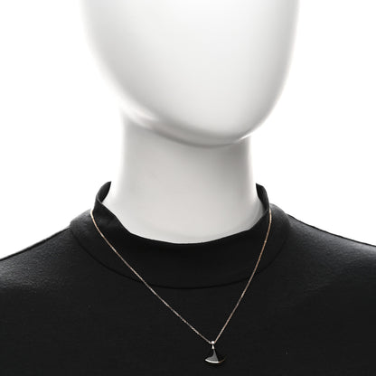 Bulgari 18K Rose Gold Diamond Black Onyx Divas' Dream Pendant Necklace 2 of 5