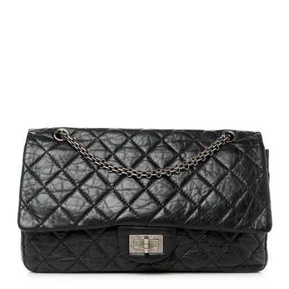 Chanel Aged Calfskin Quilted 2.55 Reissue 227 Flap Black 1 of 10