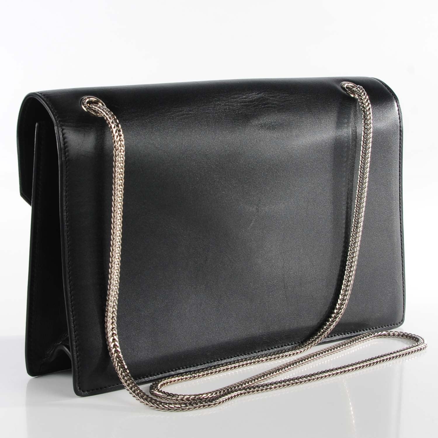 Saint Laurent Calfskin Classic Medium Betty Black 3 of 9