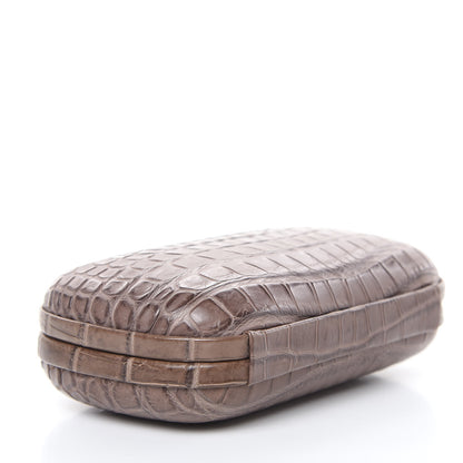 Bottega Veneta Crocodile Knot Clutch 4 of 9