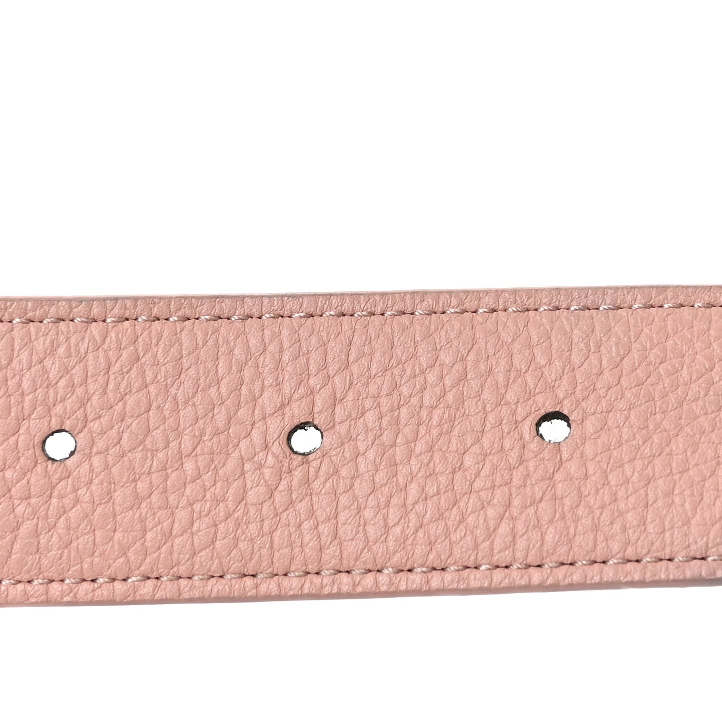 Calfskin Monogram 30mm LV Initiales Reversible Belt 80 32 Rose Ballerine