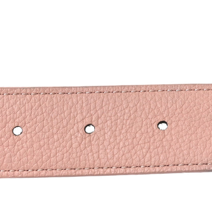 Louis Vuitton Calfskin Monogram 30mm LV Initiales Reversible Belt 80 32 Rose Ballerine 4 of 6