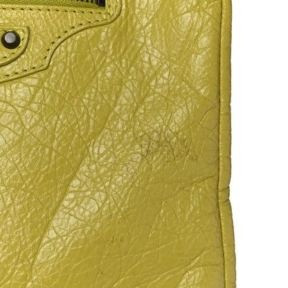 Balenciaga Agneau Classic Hardware Flat Crossbody Jaune Poussin 13 of 17