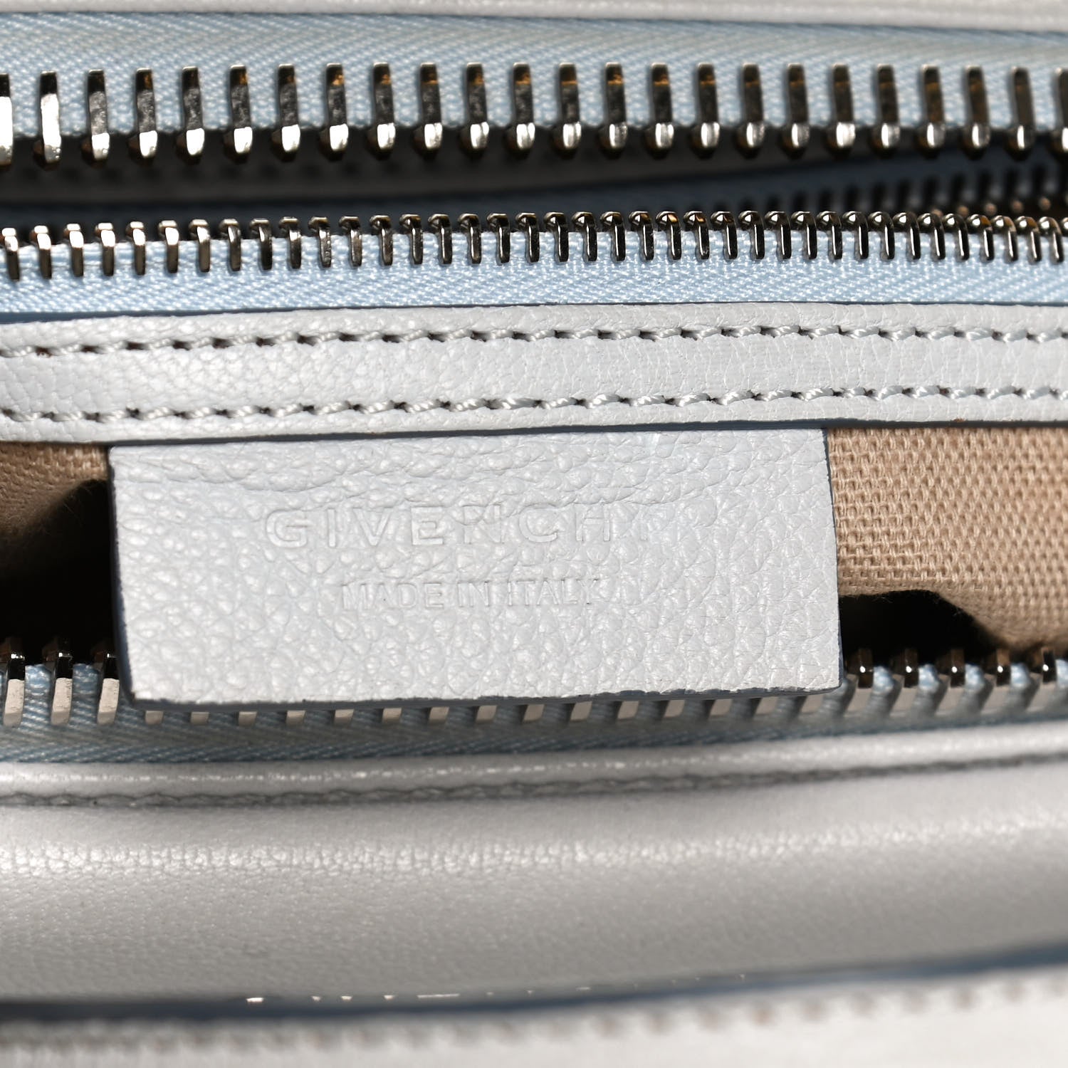 Givenchy Sugar Goatskin Small Antigona Pale Blue 5 of 9