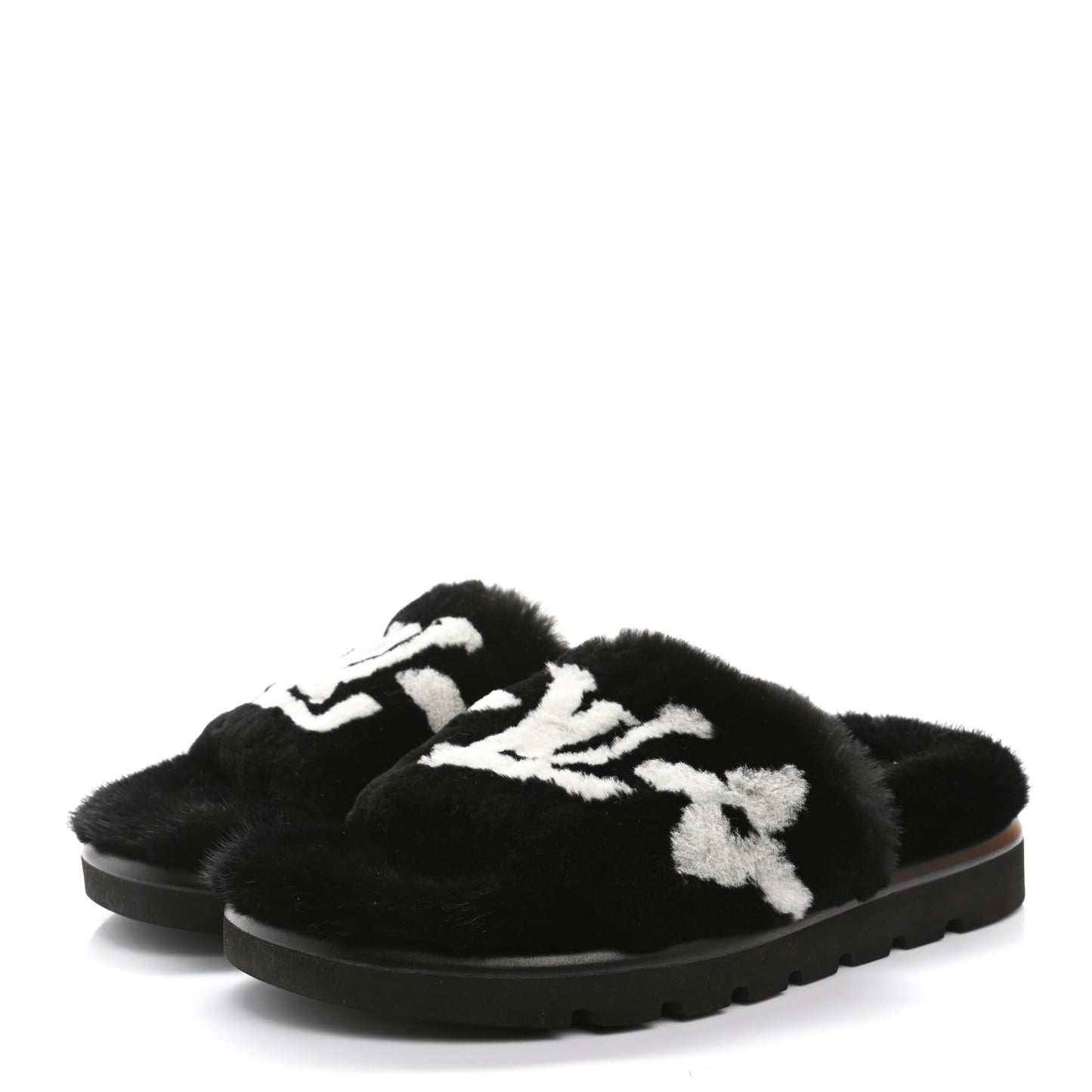 Mink Pool Pillow Comfort Mule 39 Black