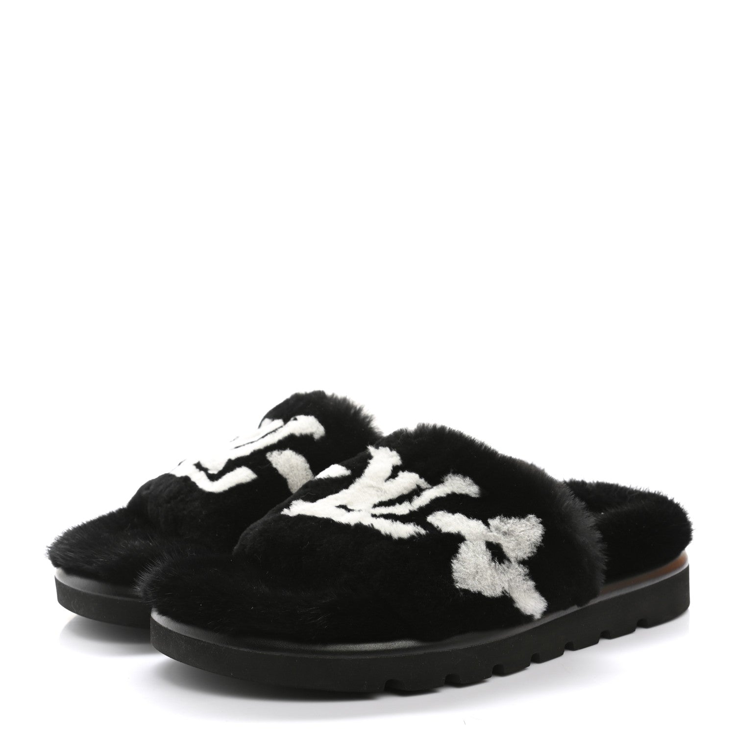 Louis Vuitton Mink Pool Pillow Comfort Mule 39 Black 3 of 9