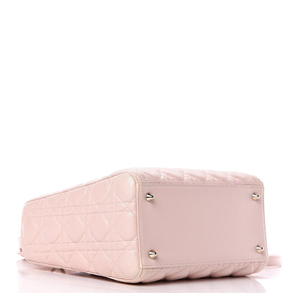 Christian Dior Lambskin Cannage Medium Lady Dior Light Pink 4 of 10