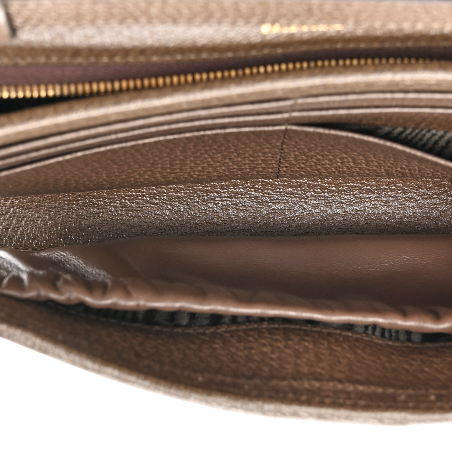 X BALENCIAGA BB Monogram Web Ophidia Crossbody Wallet Beige New Acero