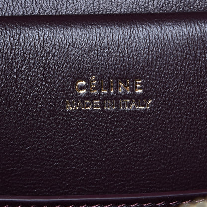 Celine Felt Calfskin Micro Belt Bag Plum 6 of 6