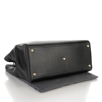 Fendi Vitello Elite Medium 2Jours Tote Black 4 of 7