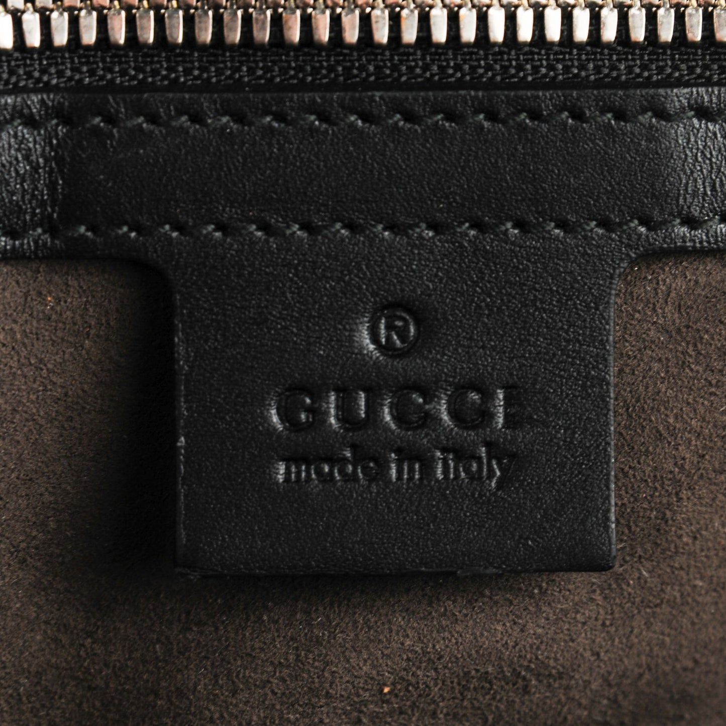 GG Supreme Monogram Eden Briefcase Black
