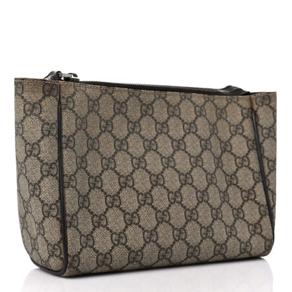 Gucci GG Supreme Monogram Cosmetic Case Brown 3 of 18