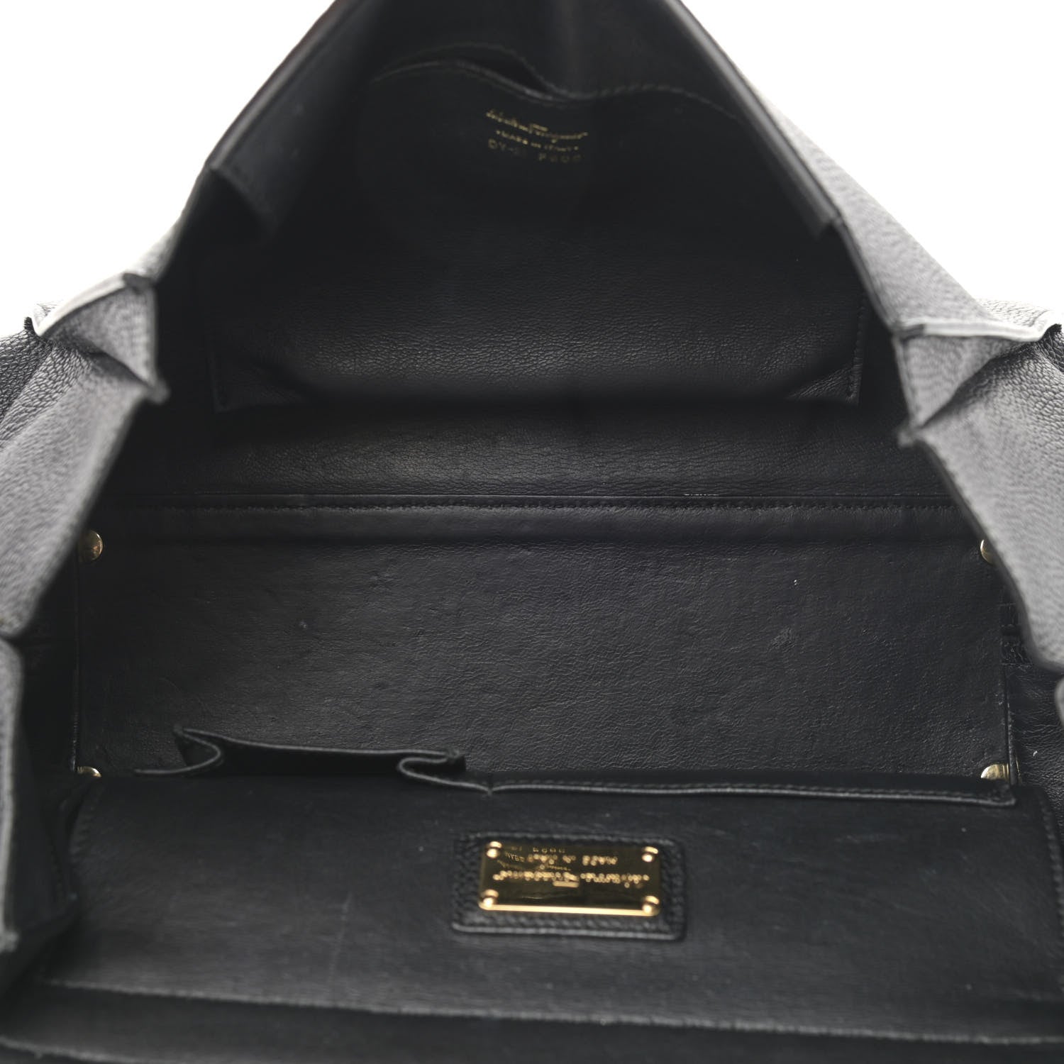 Salvatore Ferragamo Calfskin Sofia Shoulder Bag Black 5 of 16